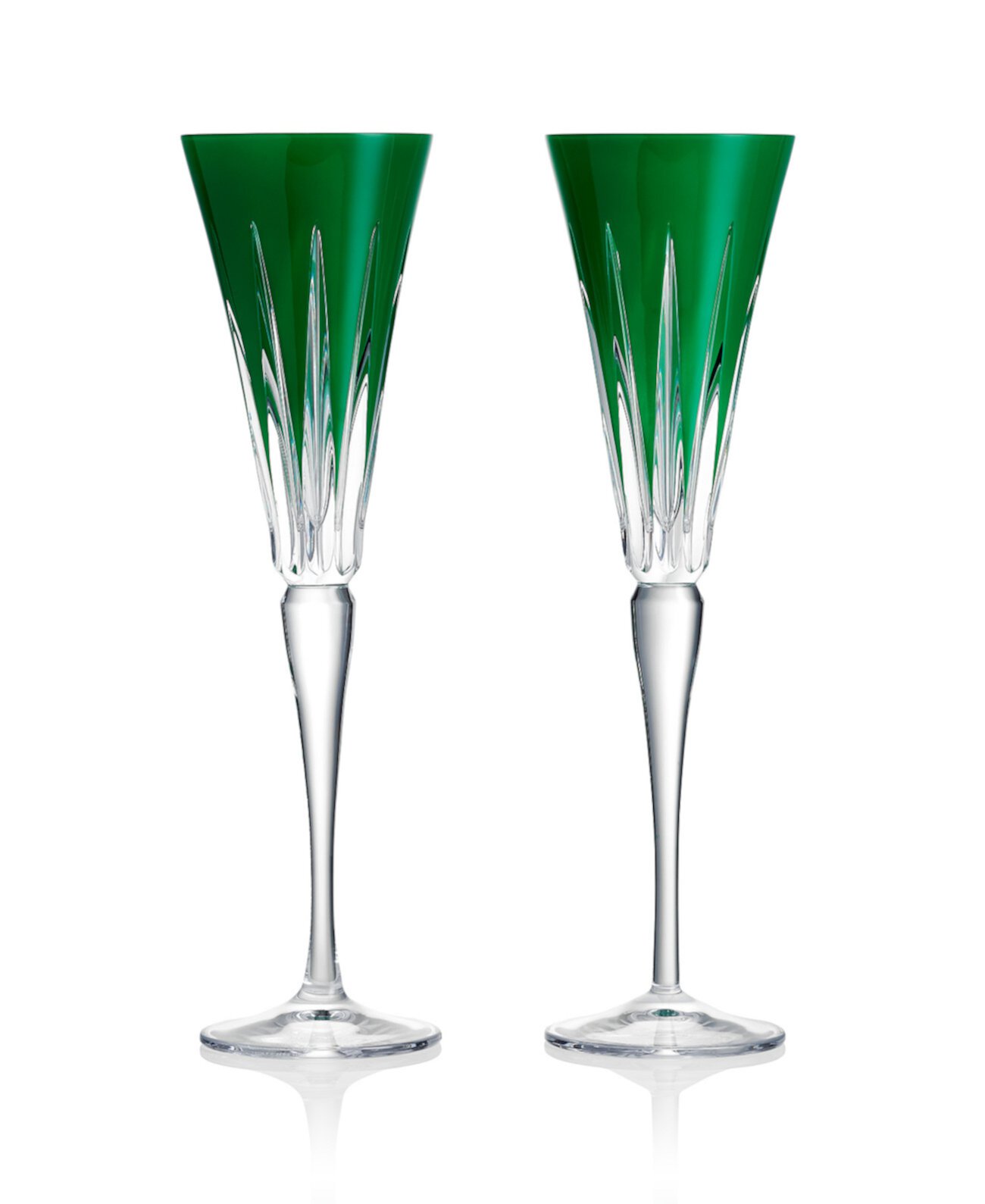 New Year Flutes Firework, Set of 2 Waterford