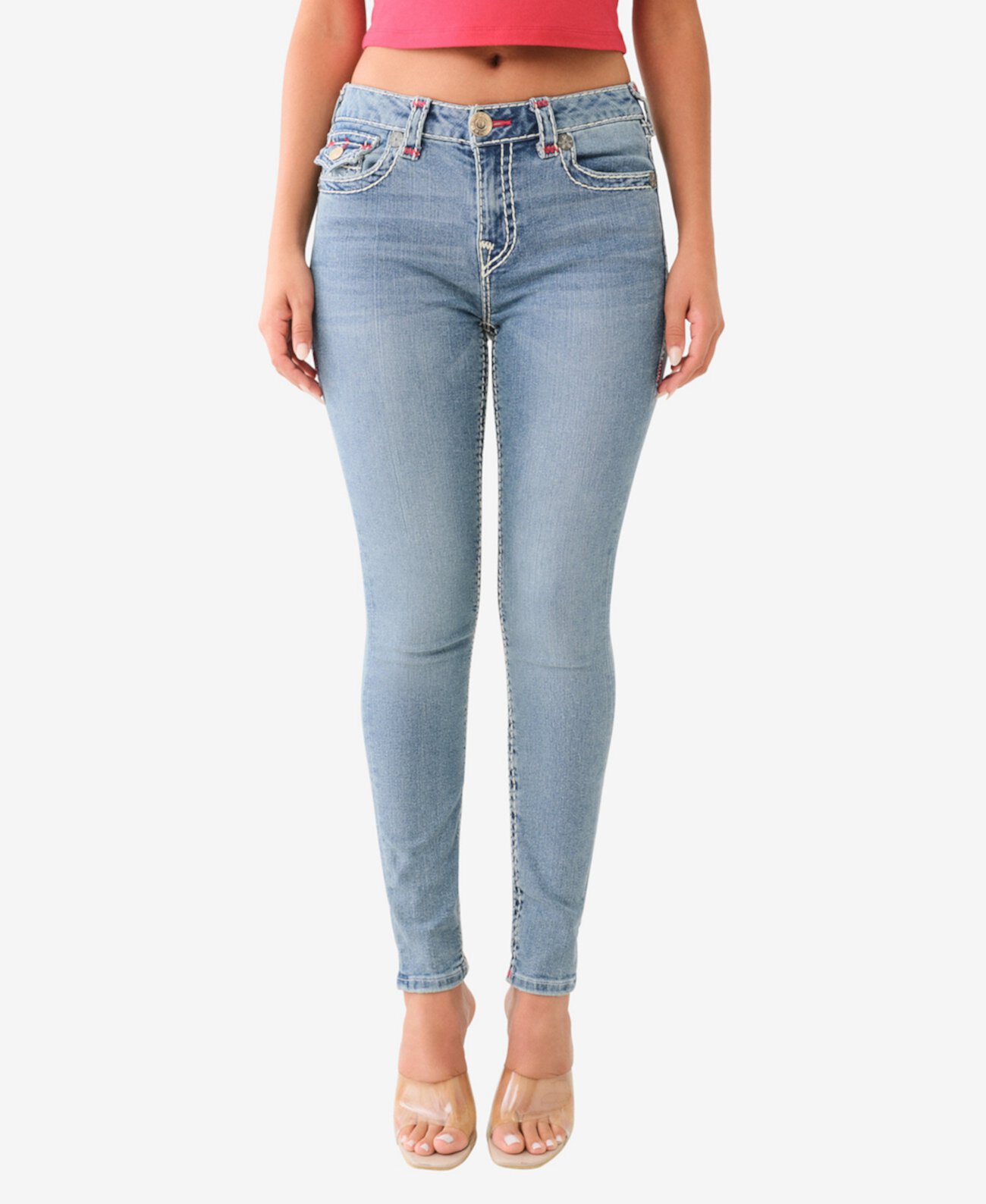 Женские Джинсы skinny True Religion Jennie Super T True Religion