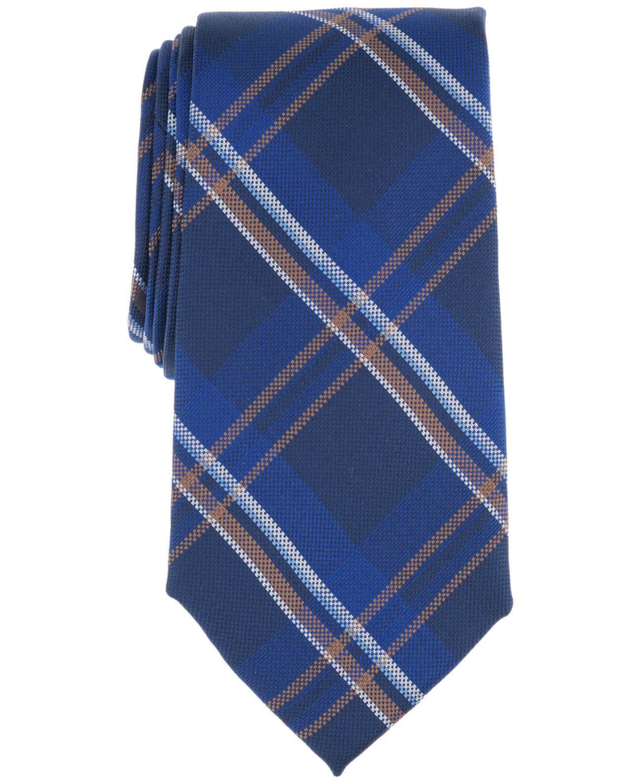 Men's Corson Classic Plaid Tie, Created for Macy's Club Room