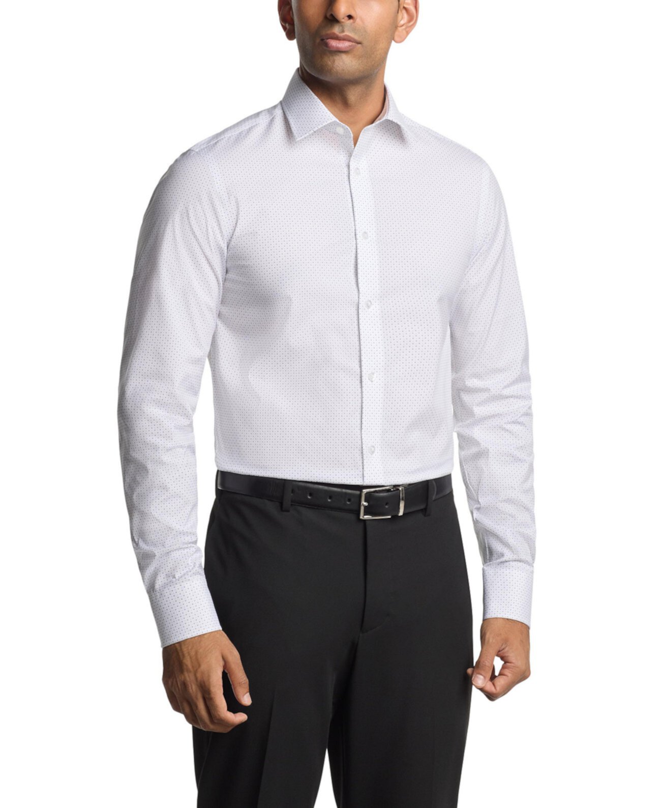 Мужская Классическая рубашка Calvin Klein Refined Cotton Stretch Calvin Klein