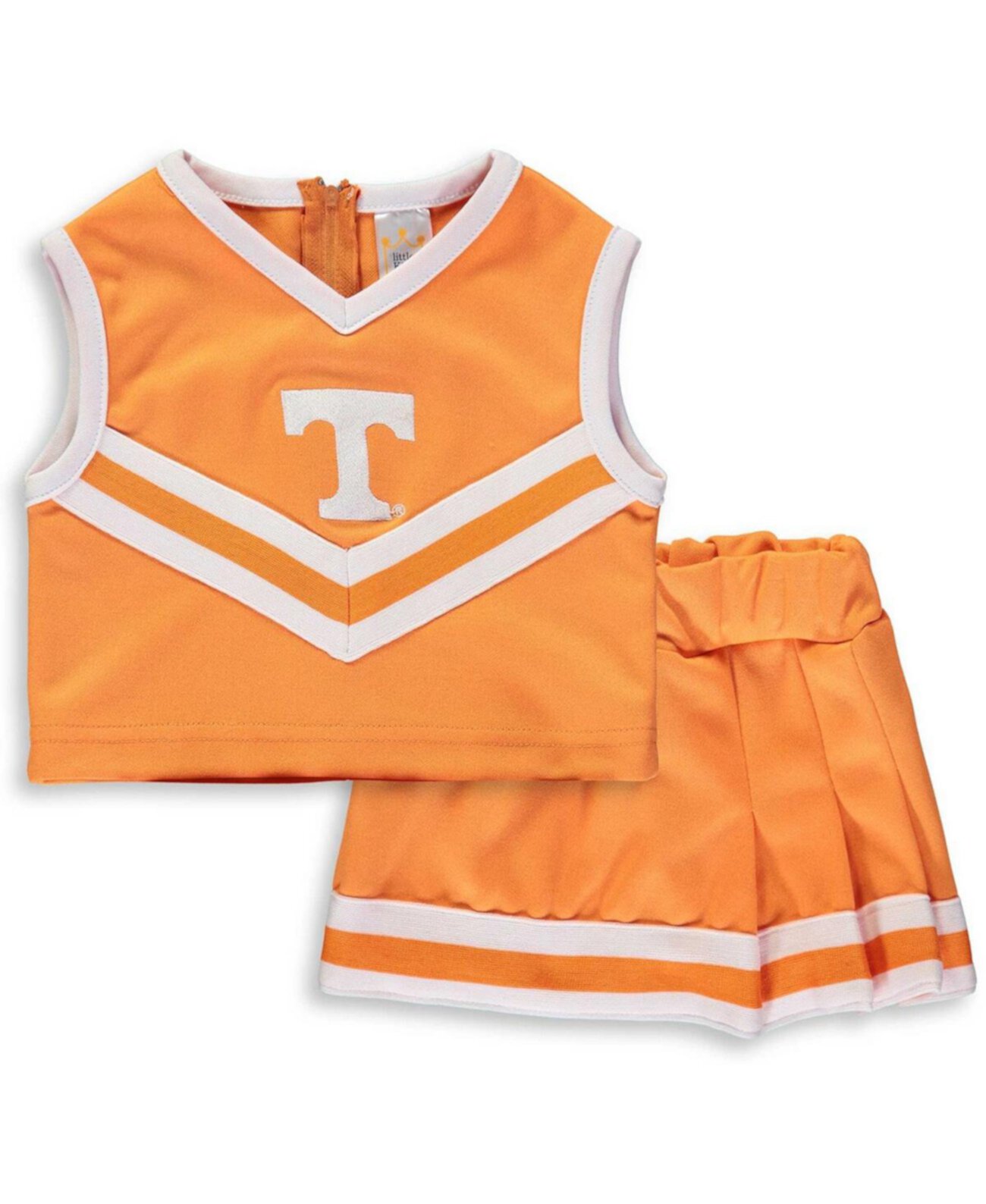 Toddler Girls Tennessee Orange Tennessee Volunteers Two-Piece Cheer Set Little King Apparel