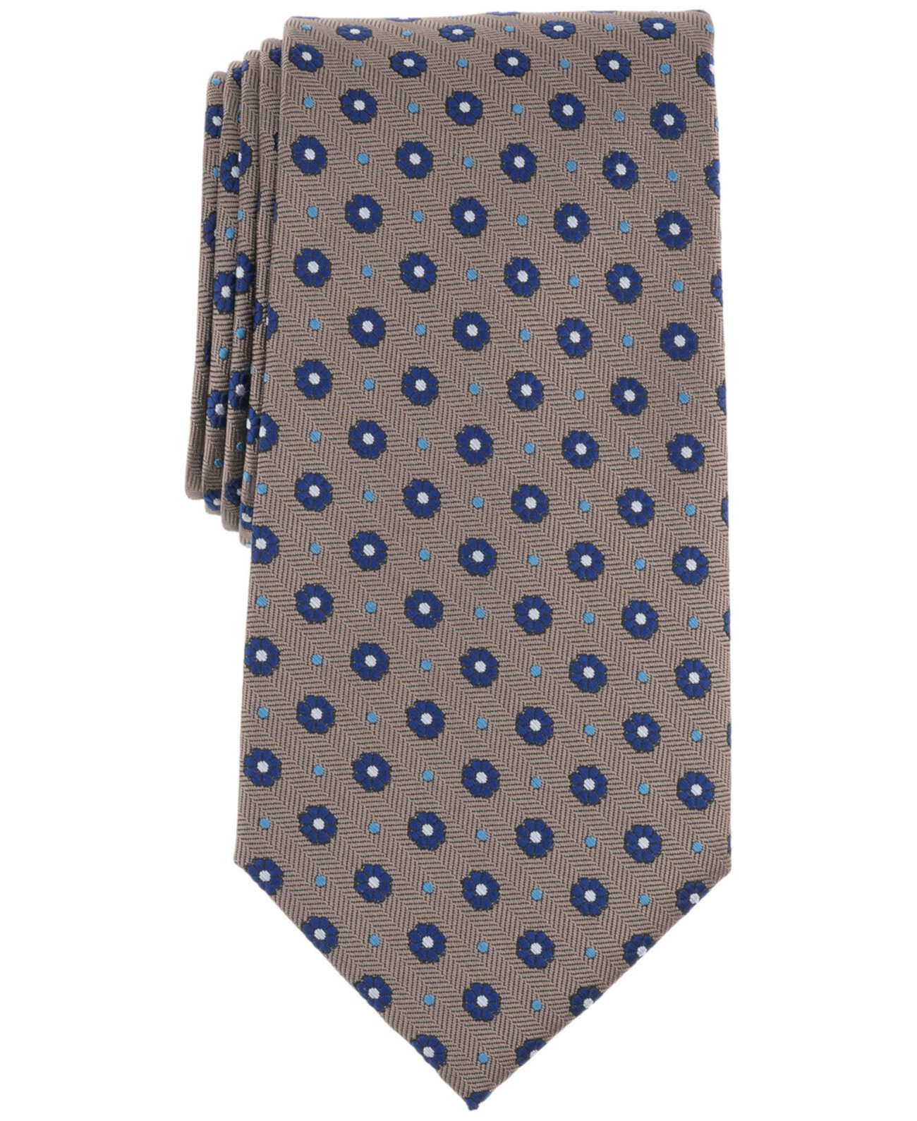 Men's Classic Textured Neat Tie, Created for Macy's Club Room