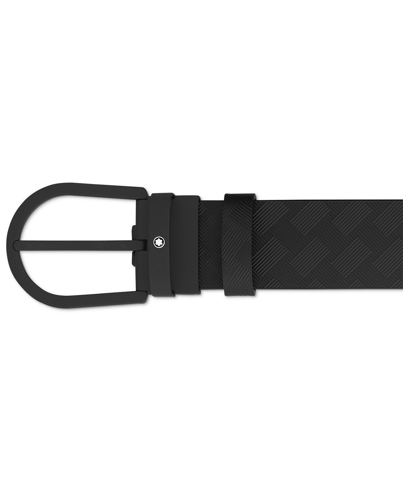 Men's Extreme 3.0 Leather Horseshoe Buckle Belt Montblanc