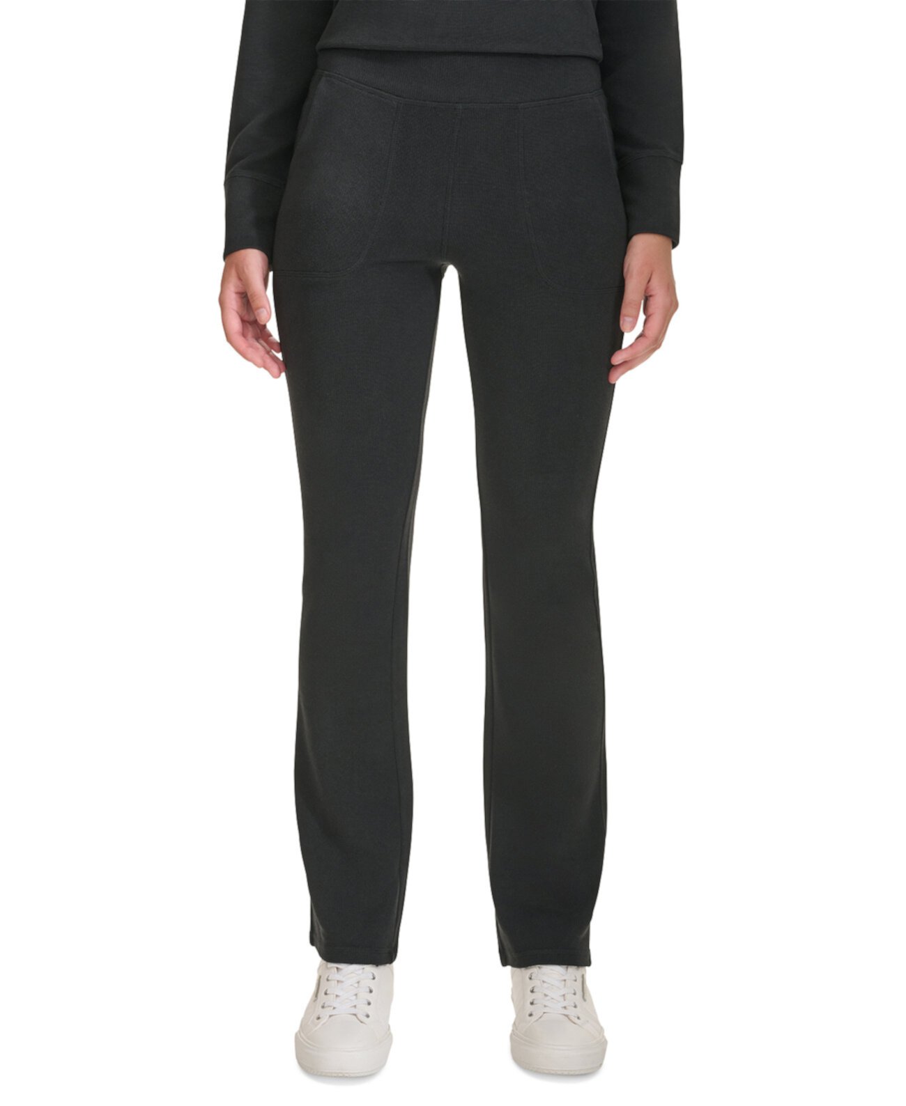 Женские Спортивные брюки Calvin Klein Tech Waffle-Knit Flare-Leg Calvin Klein