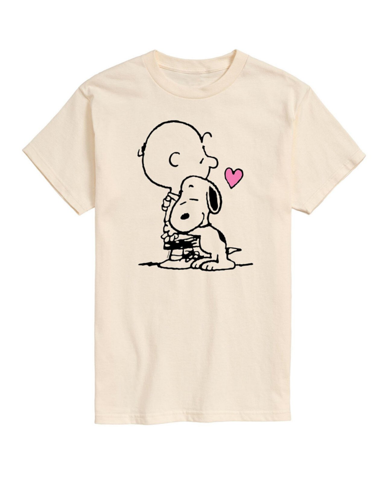  Футболка Hybrid Apparel Trendy Juniors Peanuts Hug Graphic Tee Hybrid Apparel