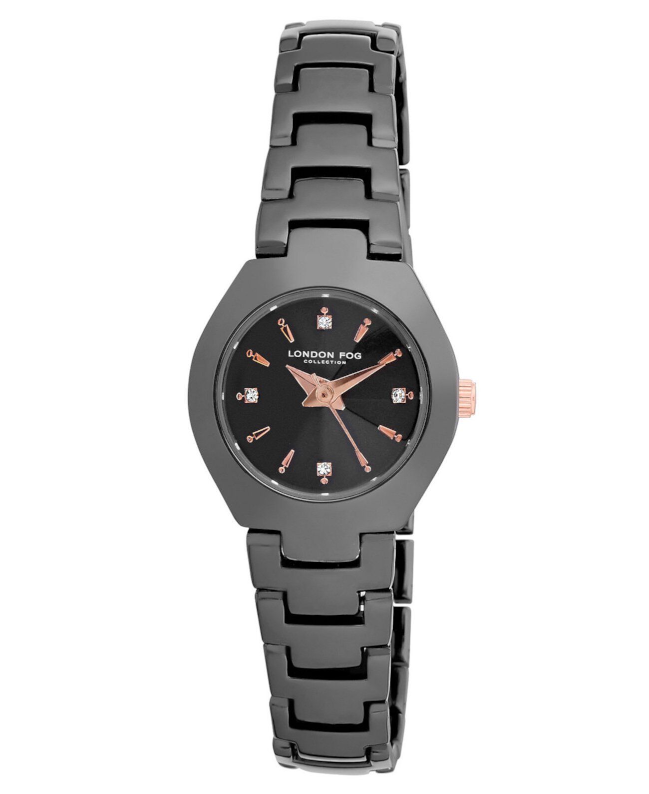 Смарт часы London Fog Women's Quartz Jermyn Black Alloy 24mm London Fog