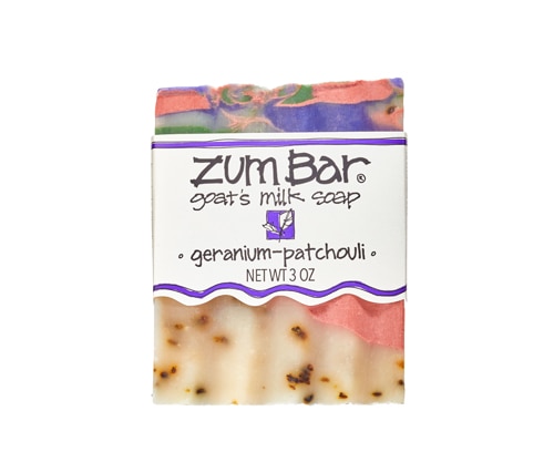 Bar Goat's Milk Soap Bar Geranium Patchouli -- 3 oz ZUM