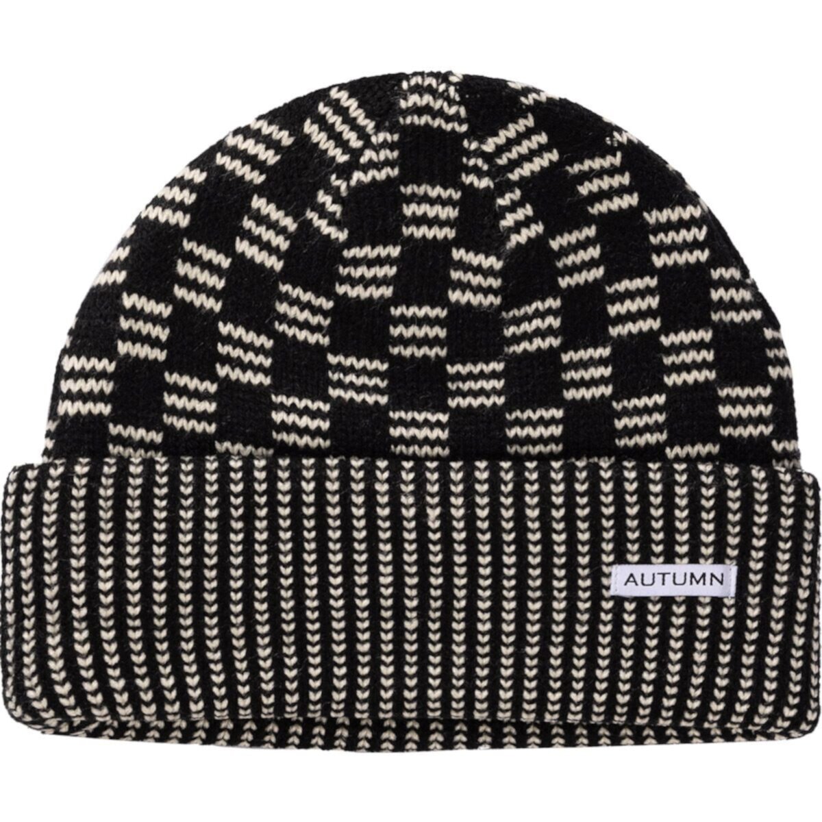 Squared Beanie Autumn