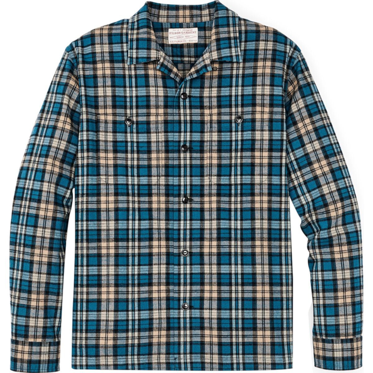 Мужская Повседневная рубашка Filson Elk Heights Camp Shirt Filson