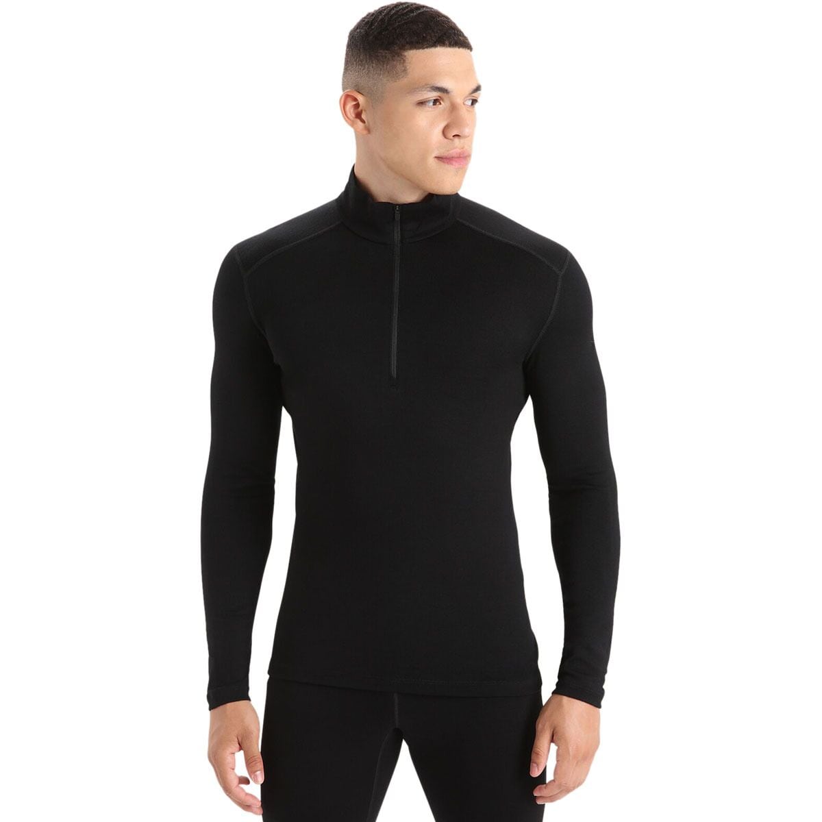 Мужская Базовая Майка Icebreaker Merino 260 Tech Long-Sleeve 1/2-Zip Top Icebreaker