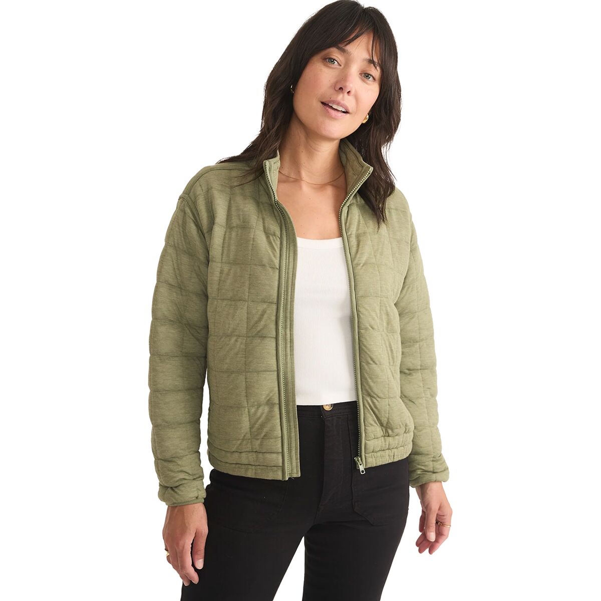 Corbet Heather Bomber Jacket Marine Layer