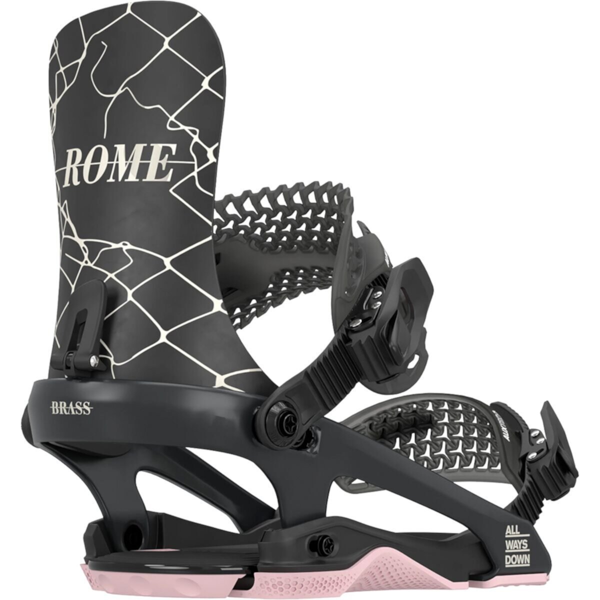 Крепление для сноуборда Rome Brass Snowboard Binding - 2025 Rome