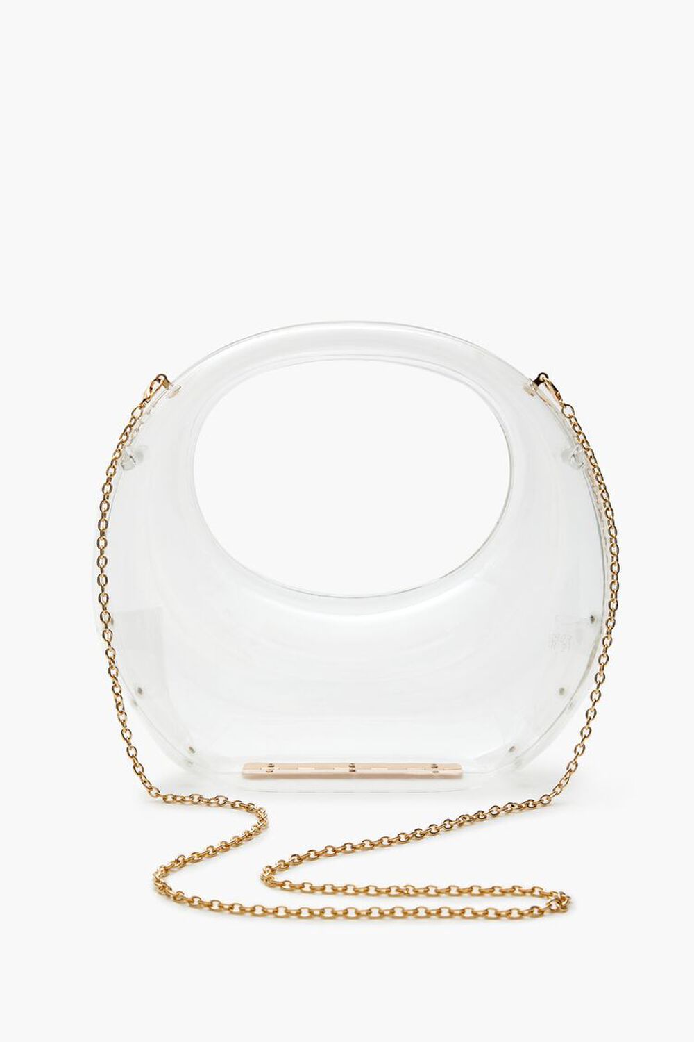 Transparent Round Crossbody Bag FOREVER21