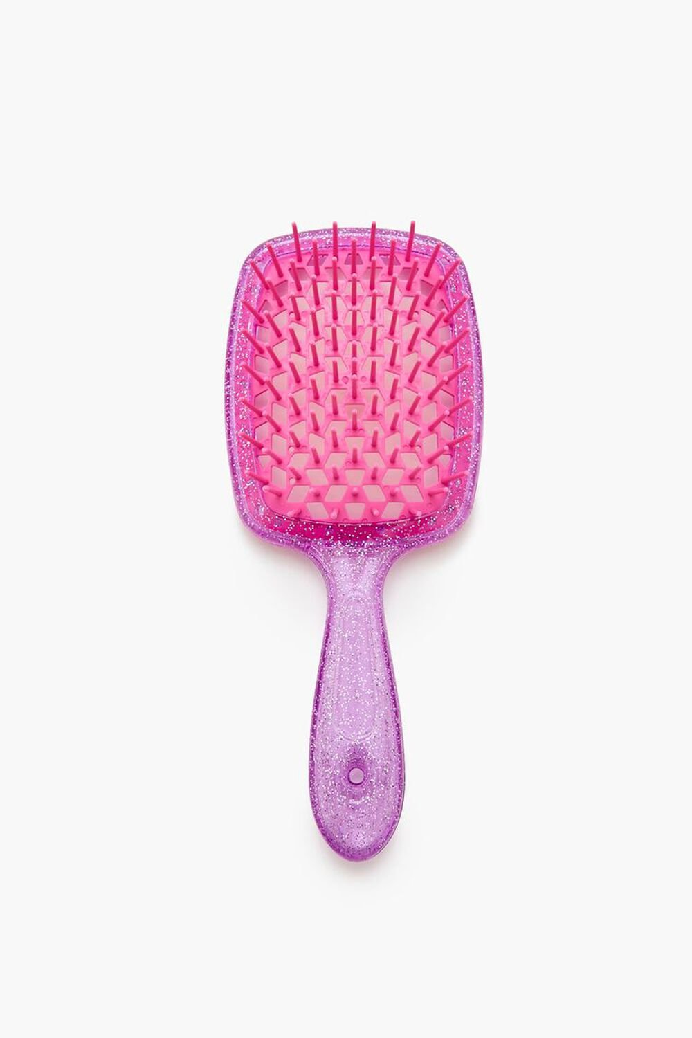 Glitter Geo Paddle Hair Brush FOREVER21