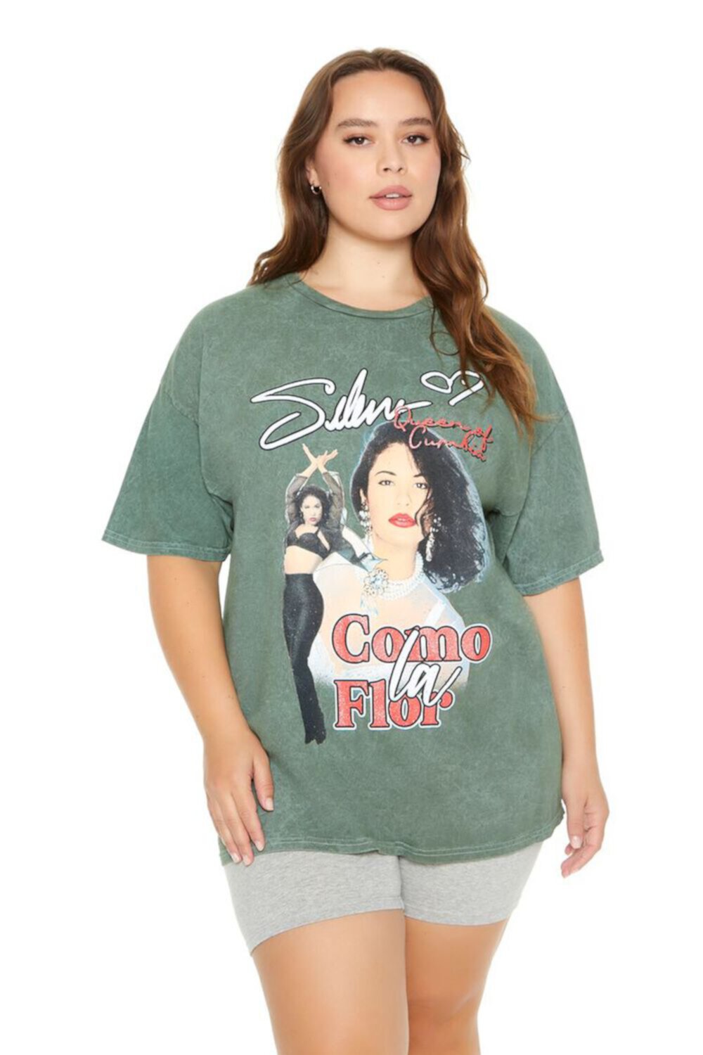 Plus Size Selena Graphic Tee FOREVER21