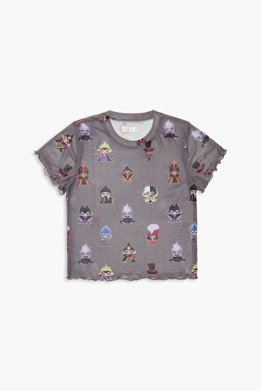 Disney Villains Print Baby Tee FOREVER21