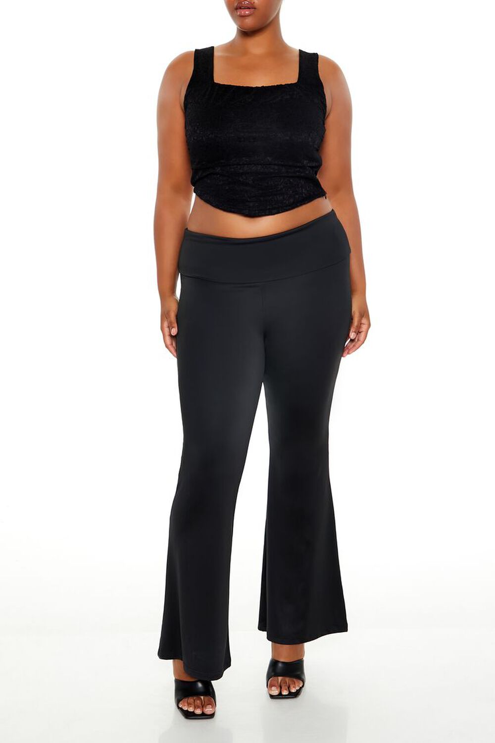 Plus Size Contour Sculpt Leggings FOREVER21