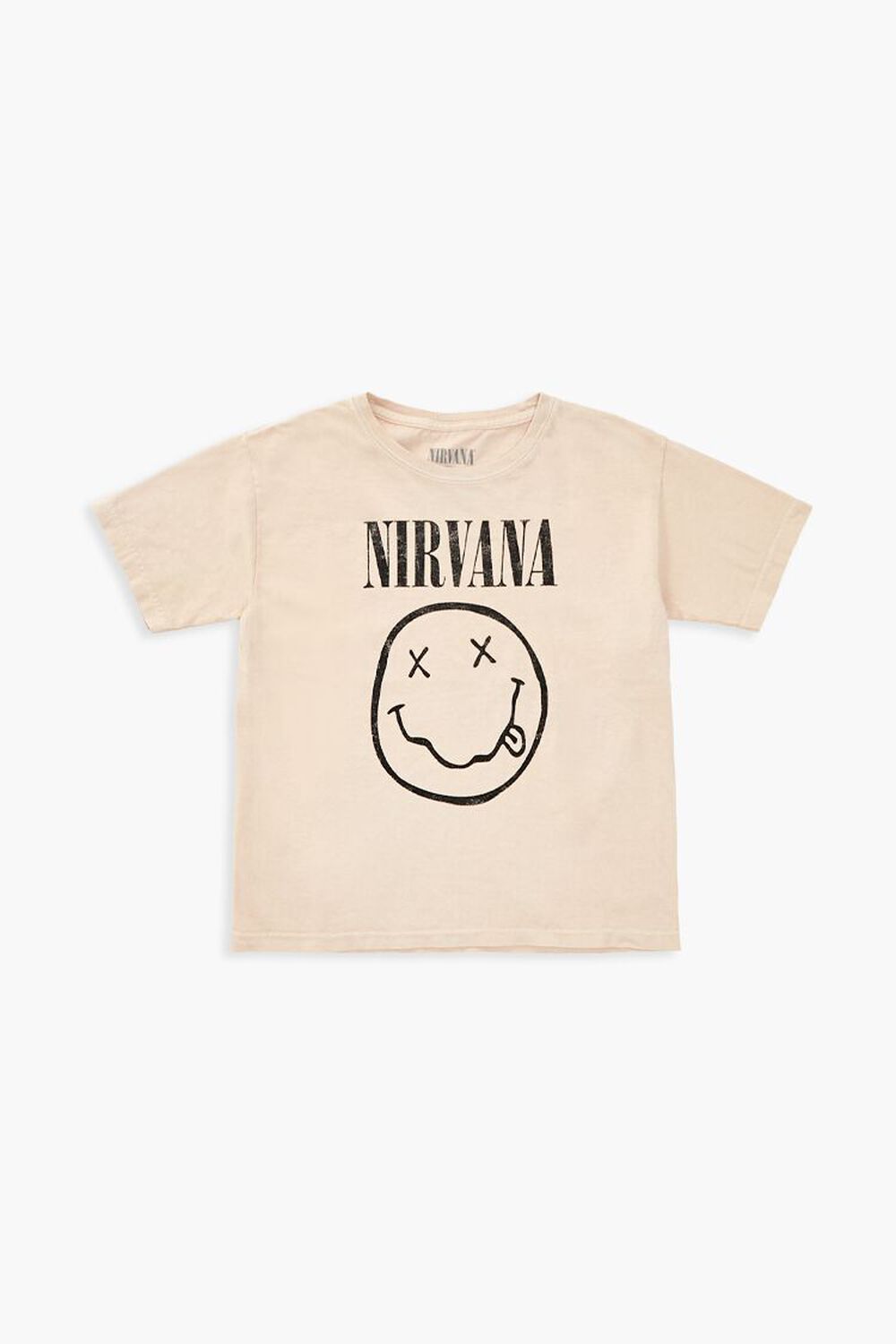 Детская Футболка FOREVER21 Nirvana Graphic (для девочек и мальчиков) FOREVER21