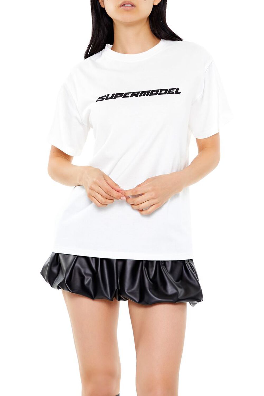 Supermodel Graphic Tee FOREVER21