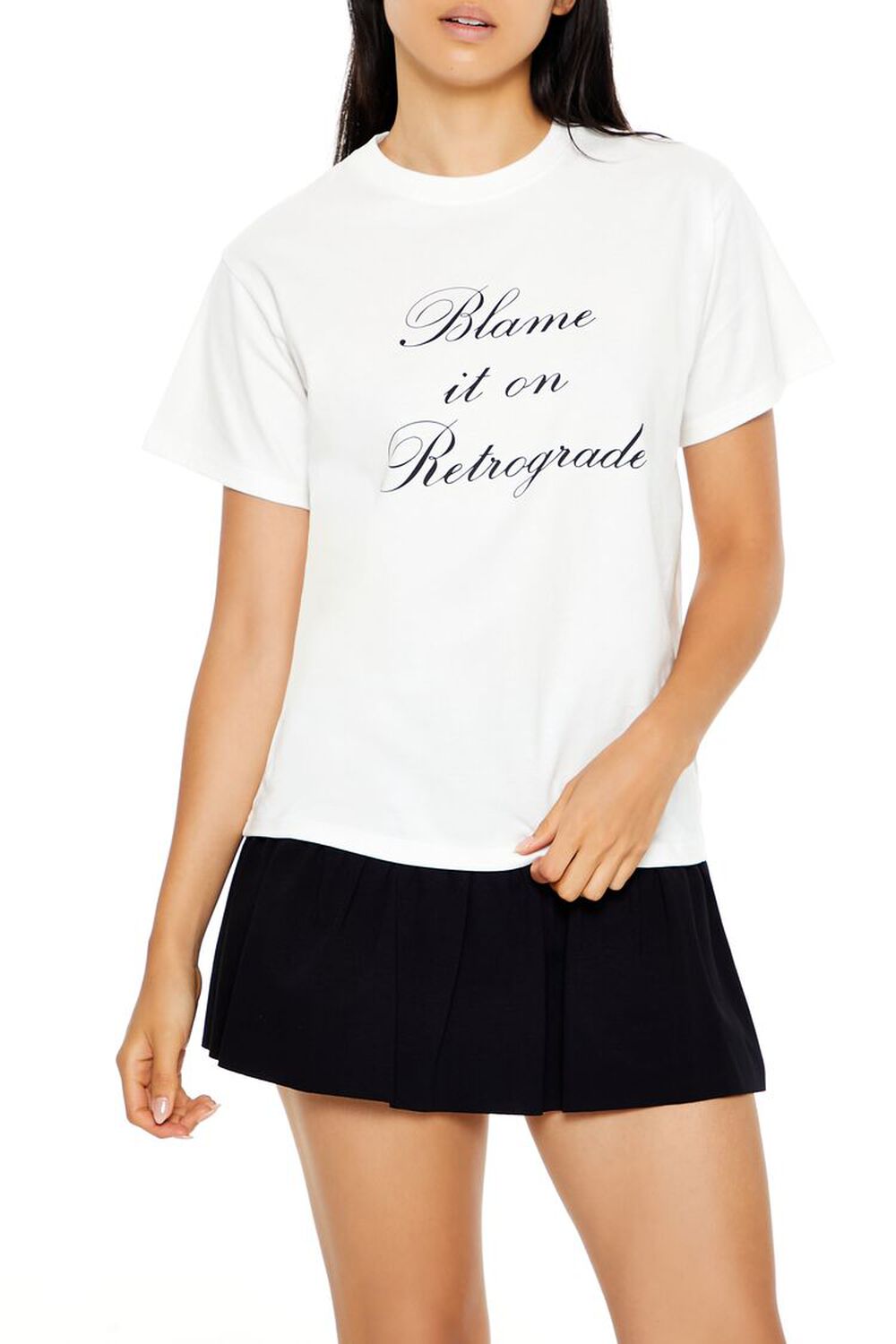 Blame It On Retrograde Tee FOREVER21