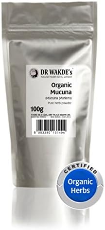 DR WAKDE'S Mucuna Powder (Порошок) (Velvet Bean | Kapikacchu) - 100g (3.5oz) | Pure, Raw & Dried Powder | Ayurvedic Herb | Vegan | DR WAKDE's