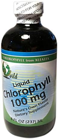 World Organic - Chlorophyll Liquid (Жидкость) 100mg, 8 oz (Унции) liquid World Organic