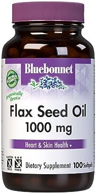 BlueBonnet Flaxseed Oil Softgels (Мягкие капсулы), 1000 mg, 100 Count Bluebonnet