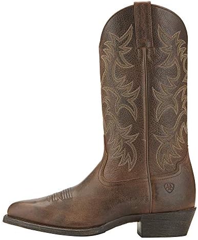 ARIAT mens Heritage R Toe Western Boot Ariat