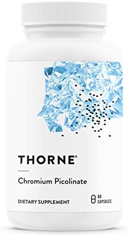 Thorne Chromium Picolinate - 500mcg Chromium - 60 Capsules (Капсулы) Thorne