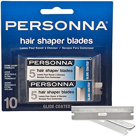 Personna Hair Shaper Blades, 10 Ea, 10count (RZRB-PRSA-BP8820B) Personna