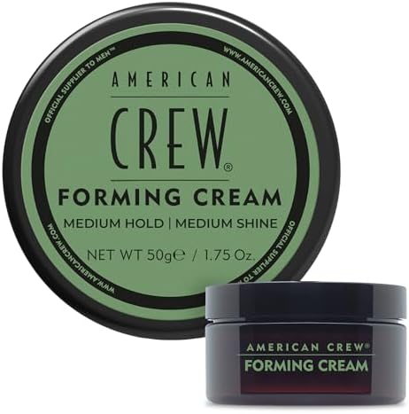 American Crew Men's Hair Forming Cream (OLD VERSION), Like Hair Gel with Medium Hold & Medium Shine, 1.75 Oz (Pack of 1) American Crew