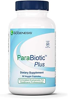 Nutra BioGenesis - ParaBiotic Plus - Organic Neem, Wormwood and Black Walnut for Intestinal Microbiome and Immune System Support - Gluten Free, Vegan, Non-GMO - 90 Capsules (Капсулы) Nutra BioGenesis