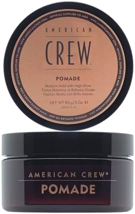 American Crew Men's Hair Pomade (OLD VERSION), Medium Hold with High Shine, 3 Oz (Pack of 1) American Crew