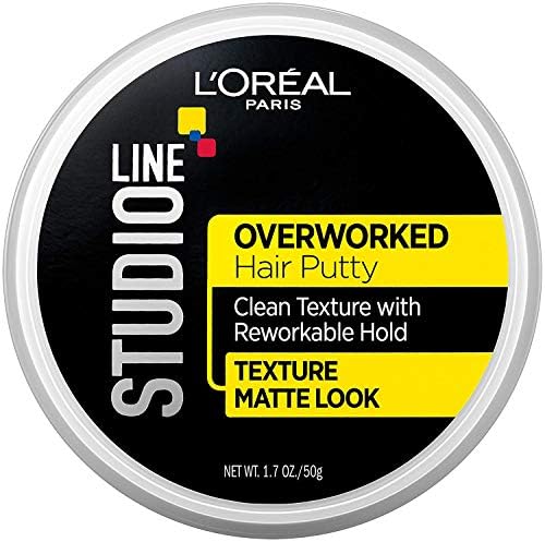 L'Oreal Paris Studio Line Overworked Hair Putty, 1.7 oz. L'Oréal Paris