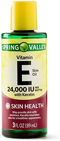 Spring Valley - Vitamin E Skin Oil 12000 IU, 2 fl. oz (Унции). Spring Valley