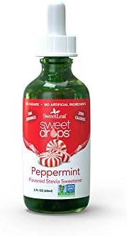 SweetLeaf Sweet Drops (Капли) Liquid (Жидкость) Stevia Sweetener, Peppermint, 2 Ounce ( Pack May Vary ) SweetLeaf