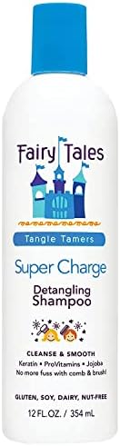 Детский шампунь Tangle Tamer с увлажнением и защитой от пушистости, 355 мл - без сульфатов и парабенов Fairy Tales