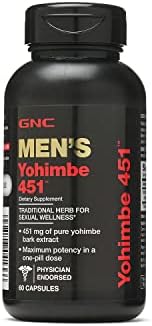 GNC Men's Yohimbe 451, 60 Capsules (Капсулы) GNC