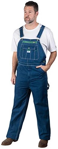 Liberty Men's Stonewashed Denim Bib Overall Liberty