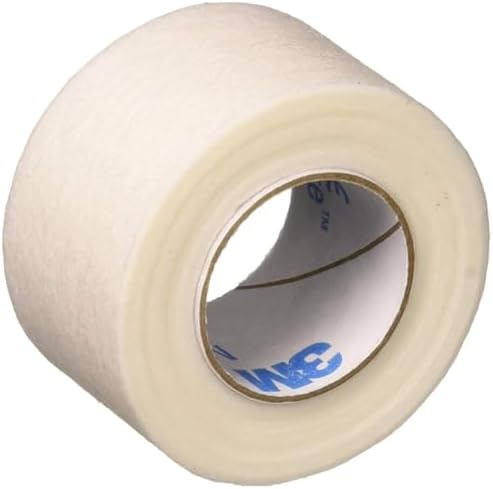 3M Micropore Paper Tape - White, 1" x 10yds (Box of 12) 3M