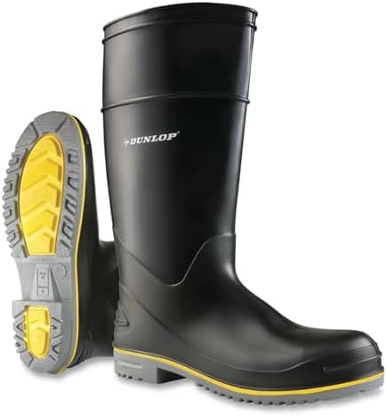 Ботинки Dunlop DuraPro XCP с защитным мысом из стали, 100% водоотталкивающие и облегченные Dunlop