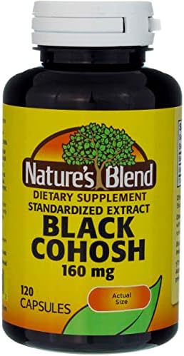 Nature's Blend Black Cohosh CP 160MG 120, 079854012132 Nature's Blend