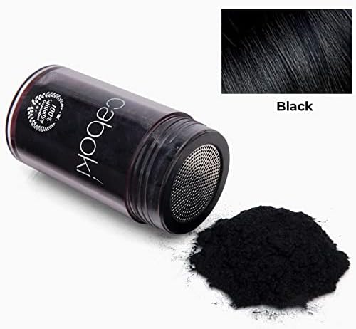 Caboki All-Natural, Plant-Based Hair Building Fiber. Hair Loss Concealer. Covers Bald Spot and Thinning Hair. (16G, 40-Day Supply) (Auburn) Caboki