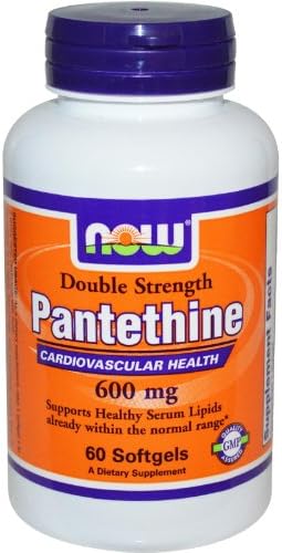 Pantethine 600 mg - Now Foods - 60 - Softgel NOW Foods