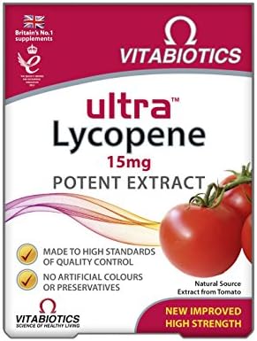 Ультра ликопен для поддержки здоровья в упаковке 30 таблеток Vitabiotics Ultra