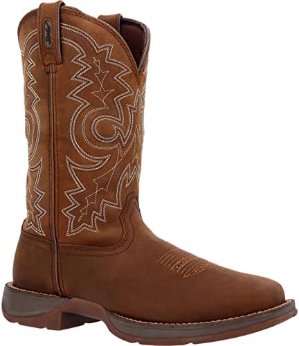 Durango Men's 11 Inch Pull-On Steel Toe DB4343 Western Boot Durango