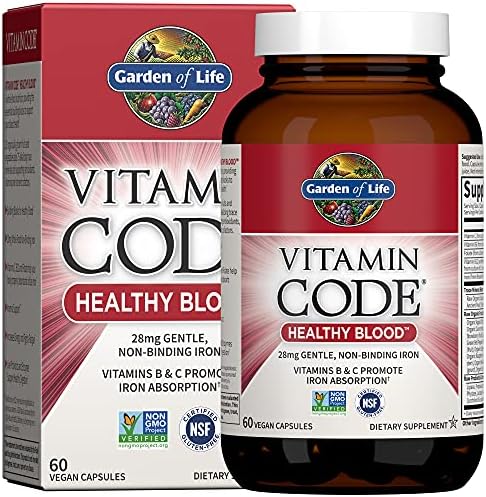 Vitamin Code Healthy Blood 60ct Capsules (Капсулы) Garden of Life