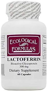 Ecological Formulas Lactoferrin 300 Mg 60 Caps Ecological Formulas