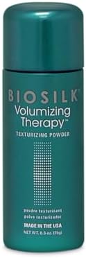 BioSilk Volumizing Therapy Texturizing Powder, Lifts Roots To Elevate Any Style, Absorbs Excess Oil, Sulfate, Paraben & Cruelty-Free, 0.5 Oz Biosilk