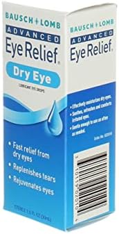 Bausch & Lomb Advanced Eye Relief Dry Eye Lubricant Eye Drops (Капли) 1oz ( Packs of 3) Bausch + Lomb